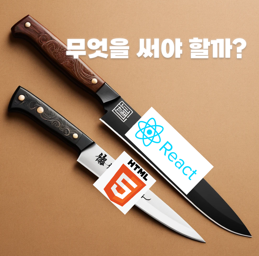 우리는 어떤 기술을 써야할까?
